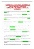 FLORIDA 2-15 INSURANCE LICENSE EXAM  LATEST 2026 ACTUAL EXAM  QUESTIONS AND CORRECT DETAILED  ANSWERS&rpar;