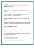 C237 Taxation 1 Review master quiz with precise detailed answers 