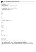 NR 328 CJE&sol;Exam &num;2 Study Guide Exam Questions and Answers 100&percnt; Pass &vert;Verified and Updated &vert;Graded A&plus;