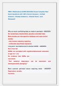 PMH-C Medications EXAM 20252026 Actual Complete Real  Exam Questions with 100&percnt; Correct Answers &vert; Verified    Answers &vert; Already Graded A&plus; &vert; Newest Exam &vert; Just                  Released&excl;&excl;
