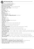 ABC Bartending Test Exam Questions and Answers 100&percnt; Pass &vert;Verified and Updated &vert;Graded A&plus;