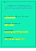 CSST Exam Newest 2025-2026 &sol; CSST Exam  Preparation&sol;CSST Practice Exam With Complete 200  Questions And Correct Answers&vert; Brand New Version&excl;