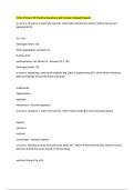 HCAL III Exam 03 Practice Questions and Answers Already Passed 