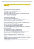 Manufactured Housing Test 2025&sol;2026 &vert; Complete Study Guide & Practice Questions with Verified Answers