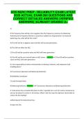 SOS NERC PREP - RELIABILITY EXAM LATEST  2026 ACTUAL EXAM 200 QUESTIONS AND  CORRECT DETAILED ANSWERS &lpar;VERIFIED  ANSWERS&rpar; &vert;ALREADY GRADED A&plus; 