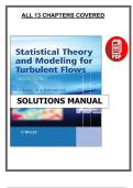 Statistical Theory and Modeling for Turbulent Flows &lpar;2nd Edition&comma; 2011&rpar; &ndash; Solutions Manual &ndash; by Durbin