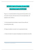MN553 Bundled Tests 2026 Questions and Answers