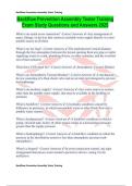 Backflow Prevention Assembly Tester Training Exam Study Questions and Answers 2025