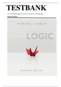 Test Bank – A Concise Introduction to Logic (11th Edition) by Patrick J. Hurley