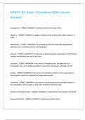MGMT 301 Exam 1 Questions With Correct Answers