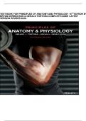 TEST BANK FOR PRINCIPLES OF ANATOMY AND PHYSIOLOGY 16TH EDITION BY BRYAN DERRICKSON & GERALD TORTORA COMPLETE GUIDE LATEST VERSION REVISED 2026