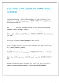 J-STD-001E EXAM QUESTIONS WITH CORRECT ANSWERS 