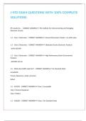 J-STD EXAM QUESTIONS WITH 100&percnt; COMPLETE SOLUTIONS 