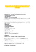 NRSG 2220 EXAM 1 &lpar;MOD 1-5&rpar; LATEST EDITION OF EXAM QUESTIONS AND VERIFIED RESPONSES- DESIGNED TO MATCH TODAY&rsquo;S SYLLABUS AND EXAM FORMAT