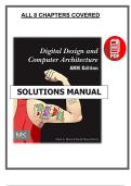 Digital Design and Computer Architecture ARM Edition &lpar;2016&rpar; &ndash; Solutions Manual &ndash; by Harris