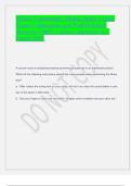 NR442 Community Health Study Guide Exam 2 Questions and Well Detailed Answers &lpar;100&percnt; Correct Answers&rpar; A&plus; Latest 2025