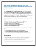 REHS PRACTICE EXAM AND WELL ANSWERED STUDY GUIDE   NEWEST 2025-2026 LATEST 300 QUESTIONS AND CORRECT ANSWERS &sol;&sol;ALREADY GRADED A&plus;  