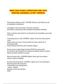 NRSG 2220&sol;NRSG2220 PACKAGED EXAMS 
