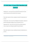 CS 7643 Quiz 3 Exam 2026 Questions and Answers