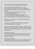 NSG 212 Final Questions With Complete Solutions&period;