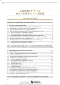 SAMENVATTING &lpar;RECHTS&rpar;PSYCHOLOGIE