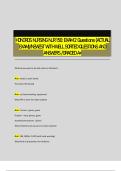 HONDROS NURSING NUR 150&colon; EXAM 2 Questions &lpar;ACTUAL EXAM&rpar;&sol;NEWEST WITH WELL SORTED QUESTIONS AND ANSWERS &sol;GRADED A&plus;