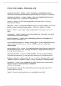 PSYS 318 EXAM 4 STUDY GUIDE