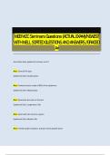 WEB WOC Seminars Questions &lpar;ACTUAL EXAM&rpar;&sol;NEWEST WITH WELL SORTED QUESTIONS AND ANSWERS &sol;GRADED A&plus;