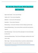 HCAD-301 Bundled Tests 2026 Questions and Answers