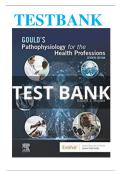 Test Bank For Gould's Pathophysiology for the Health Professions 7th Edition VanMeter and Hubert