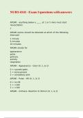 NURS 4341 - Exam 3 questions with answers&period;