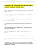 POB UARK EXAM 1 QUESTIONS AND ANSWERS NEWEST RATED A&plus; 2025&sol;2026 UPDATED NEW&excl;&excl;