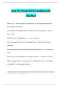 cmp 101 Exam 2026 Questions and Answers