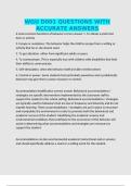 WGU D001 QUESTIONS WITH ACCURATE ANSWERS