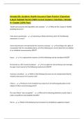 Nevada Life&comma; Accident&comma; Health Insurance Exam Practice &vert;Questions &lpar;Latest Updated Version&rpar; With Correct Answers &vert;Solutions &vert;Already A&plus; Graded &lpar;100&percnt; Pass&rpar;