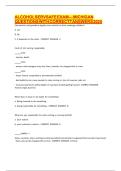 ALCOHOL SERVSAFE EXAM&mdash; MICHIGAN QUESTIONS WITH CORRECTT ANSWERS 2025