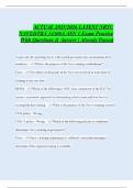ACTUAL 2025&sol;2026 LATEST NRTC NAVEDTRA 14300A ASN 1 Exam Practice With Questions & Answer &vert; Already Passed