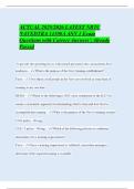 ACTUAL 2025&sol;2026 LATEST NRTC NAVEDTRA 14300A ASN 1 Exam Questions with Correct Answers &vert; Already Passed