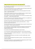 FM&A Exam Questions with Correct Answers Latest Update 2025-2026