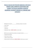 Kansas Commercial Pesticide Applicator &lpar;1A&rpar; Exam &mdash; Agricultural Pest Management Certification