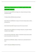 WGU D322 Introduction to IT EXAM QUESTIONS AND  ANSWERS UPDATED 