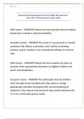 Special Needs Appropriate Practices &lpar;SNP&rpar; DCF Questions with 100&percnt; Verified Answers 2025 &vert; 2026&period;