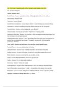 SOC 1305 Exam 2 Questions with Correct Answers Latest Update 2025-2026