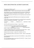 BASIC INDOCTRINATION- SKYWEST QUESTIONS