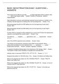 BASIC INDOCTRINATION EXAM 1 QUESTIONS &plus; ANSWERS