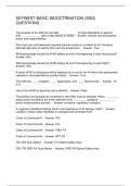 SKYWEST BASIC INDOCTRINATION &lpar;SSG&rpar; QUESTIONS