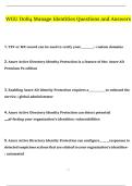 WGU D084 Manage Identities 2025-2026 &vert; Q&A