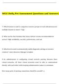 WGU D084 Pre-Assessment 2025-2026 &vert; Verified Q&A