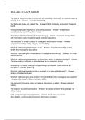 ACC 222 STUDY GUIDE