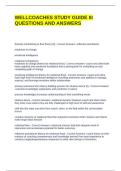 WELLCOACHES STUDY GUIDE III QUESTIONS AND ANSWERS